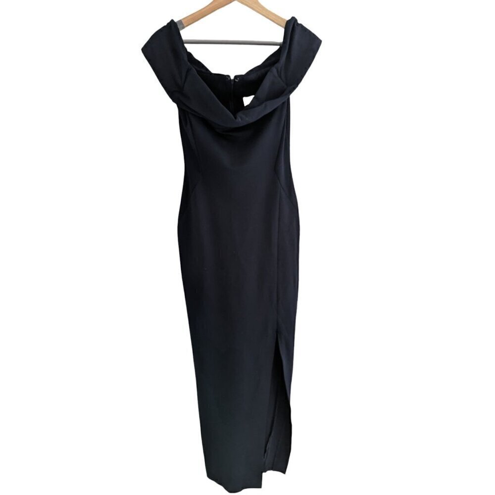 Nicholas Knot Front Off Shoulder Maxi Gown - Picture 5 of 10